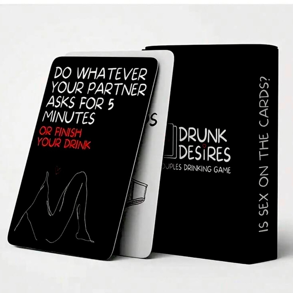 Drunk Desires Card Game For Couples / Drinking Game +18